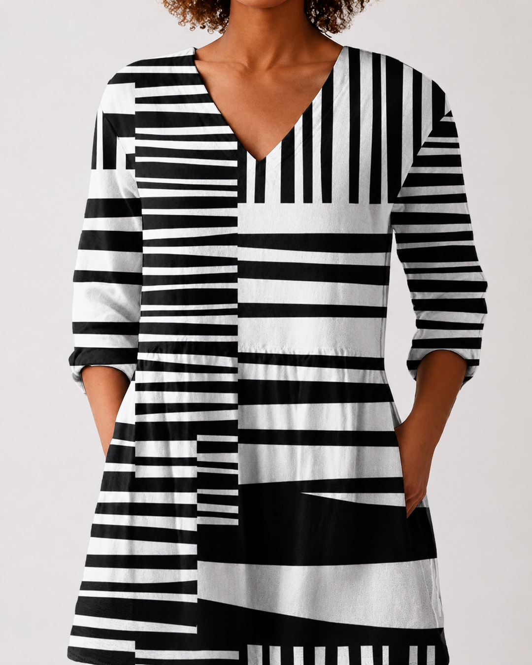 Sophie | Long Blouse with V-Neck